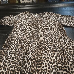 H&M Leopard Print Dress